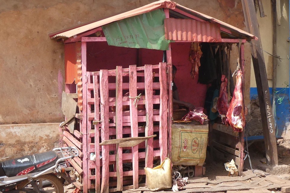Guinea - Labé - Metzgerei