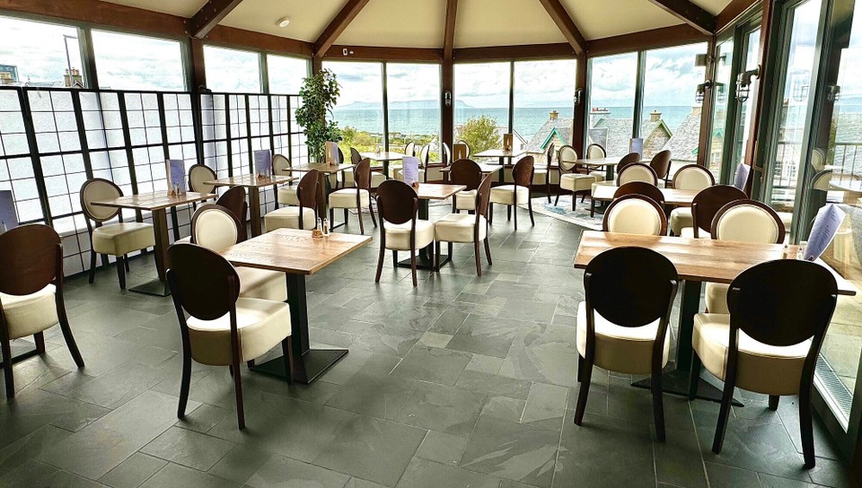United Kingdom - Mallaig - The Terrace Restaurant of Westhighland Hotel 