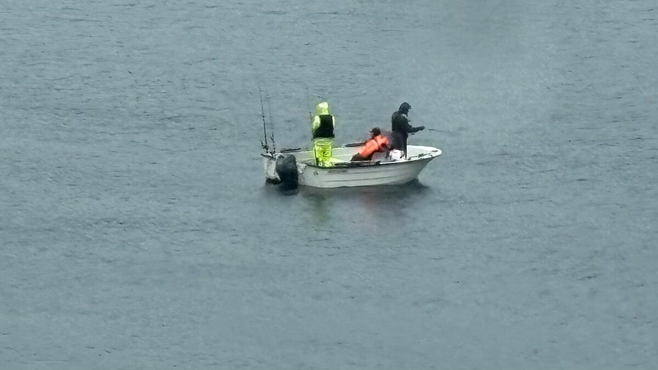Norwegen - Raudeberg - Hartgesottene Angler 
