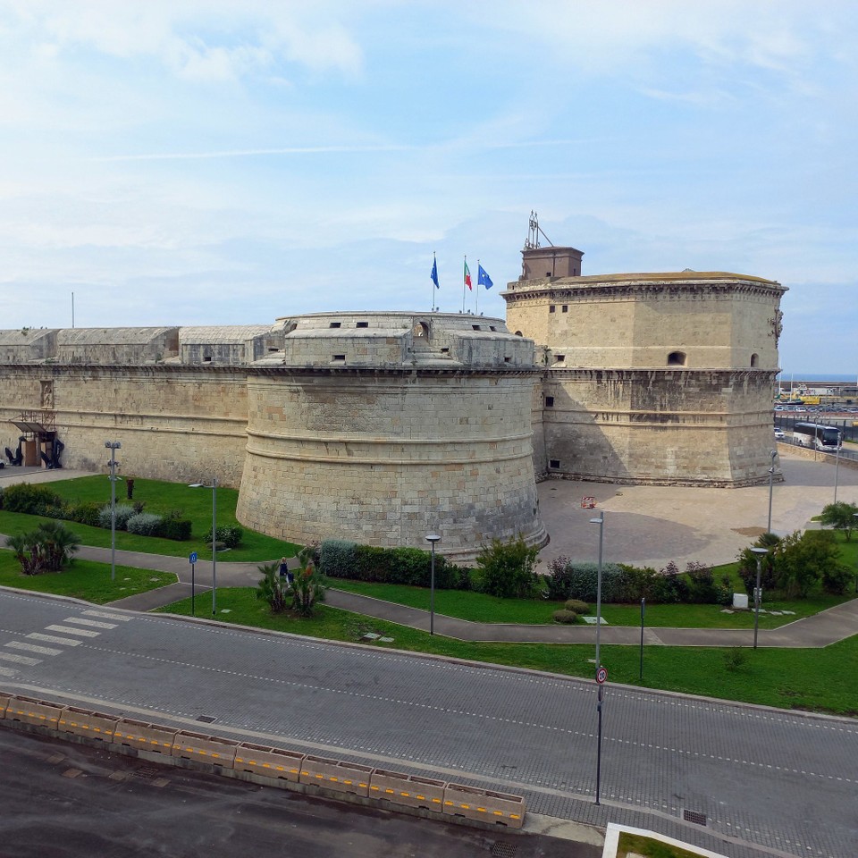 Italien - Civitavecchia - Forte Michelangelo.