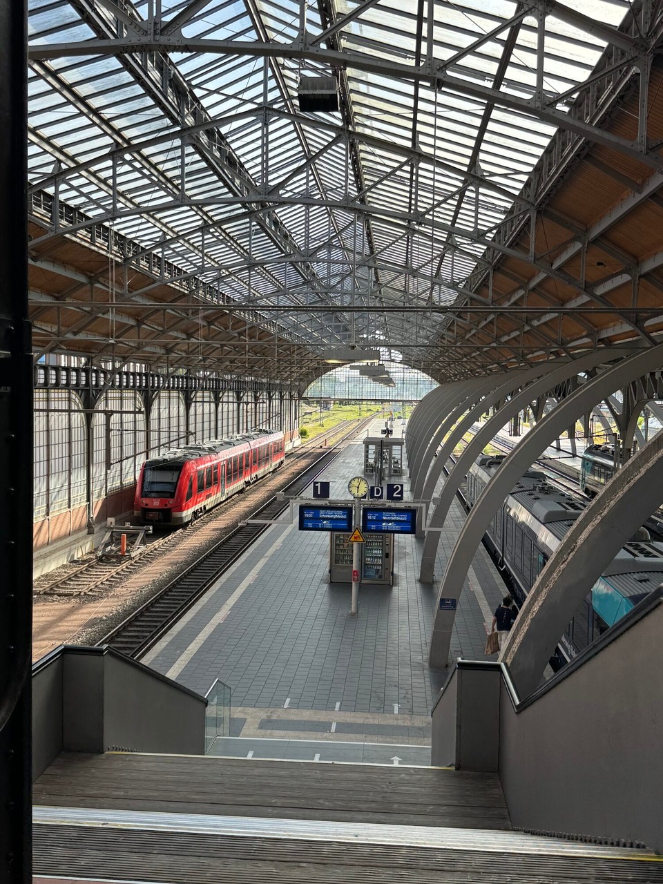 Deutschland - Lübeck - Anreise mit dem Zug