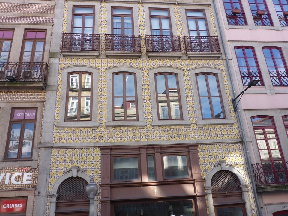 Spanien - Ferrol - Heute ein Rückblick auf die herrlichen Keramikfassaden