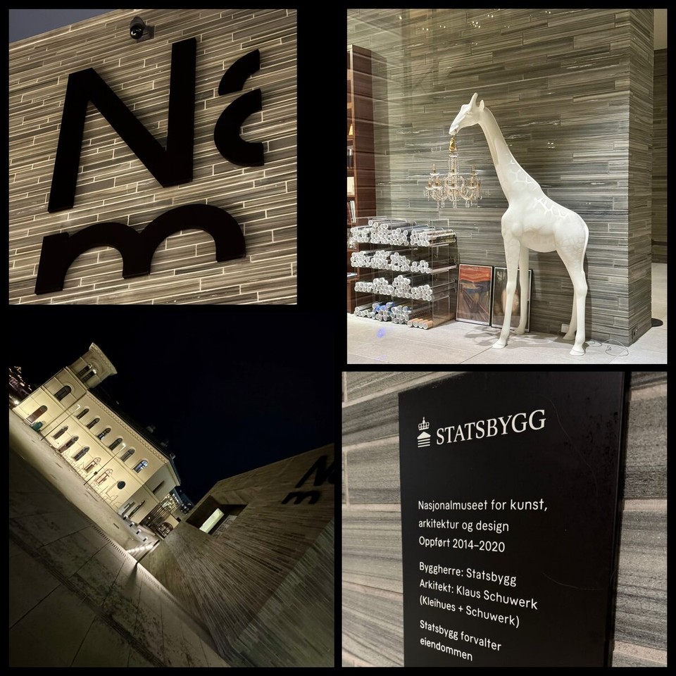 Norwegen - Oslo - Leider nicht mehr geschafft und morgen hat das Nationalmuseum zu. 