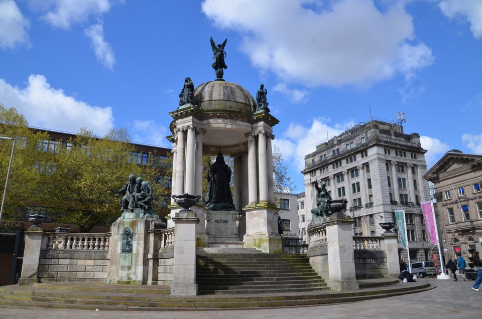 Vereinigtes Königreich - Liverpool - Viktoria Monument