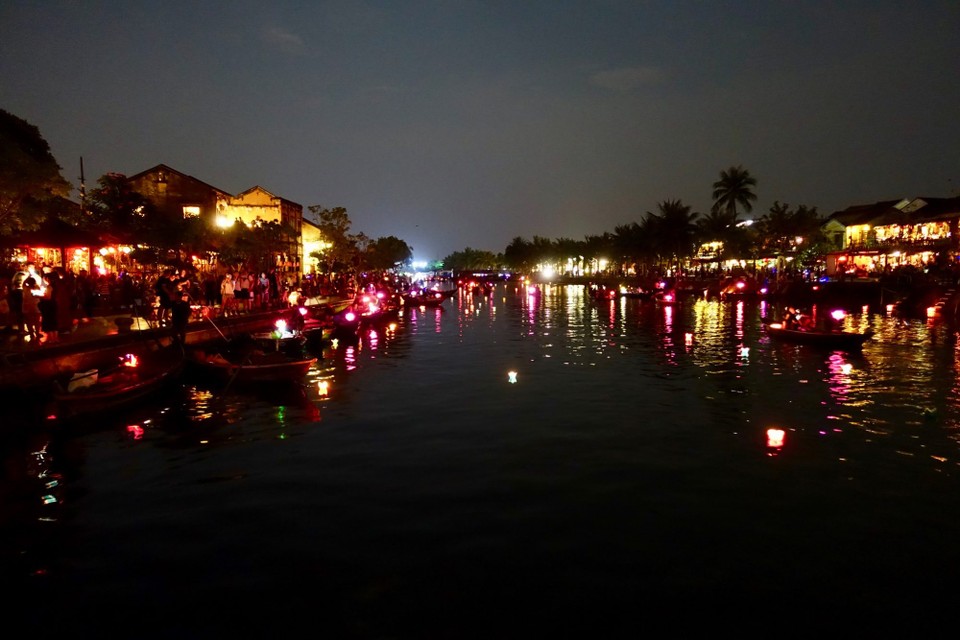 Vietnam - Hội An - Fullmåne og lanternefestival