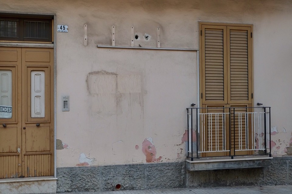  - Italien, Avola - und medium-alte Fassaden