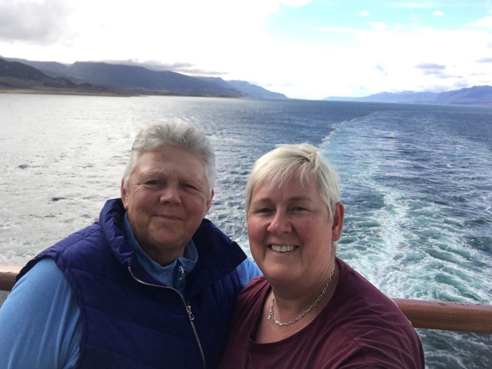 Argentina - Ushuaia - Safely back on the boat and dry!