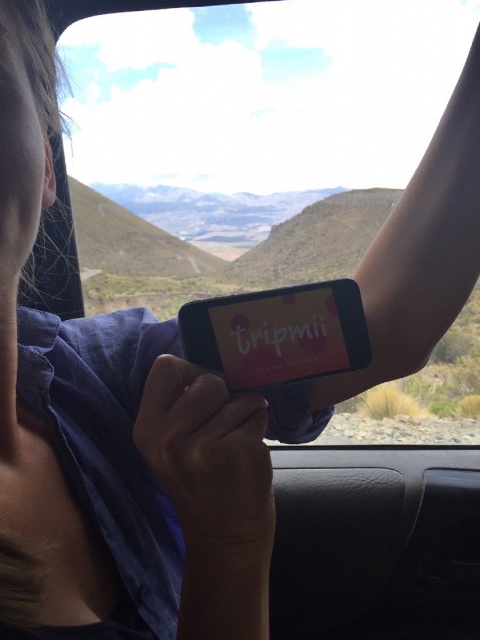 Argentinien - Humahuaca - tripmii - on our way up to Hornocal!