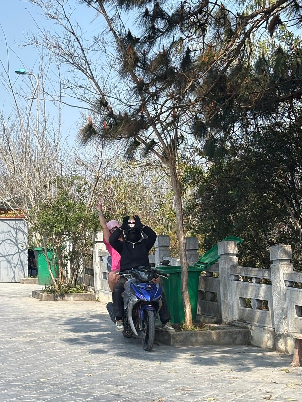Vietnam - Ha Giang - Me and my driver before heading off to the next stop
