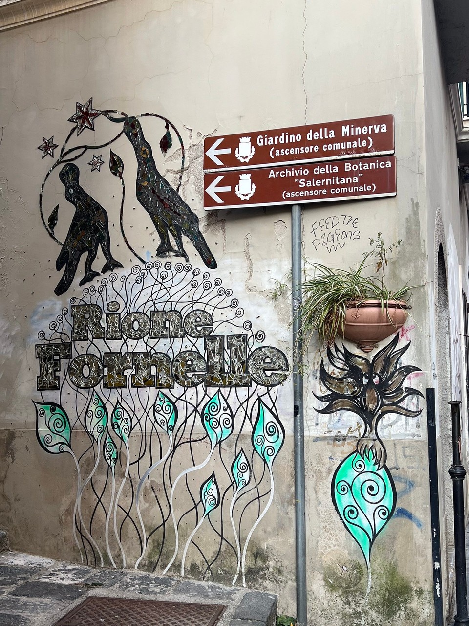 Italien - Salerno - Mir hat es diese Kunstwerk angetan🤩