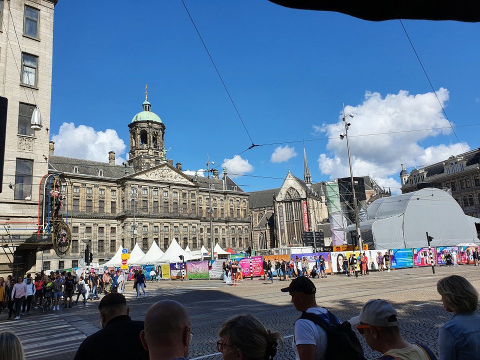 Niederlande - Amsterdam - Das Rathaus von Amsterdam. 