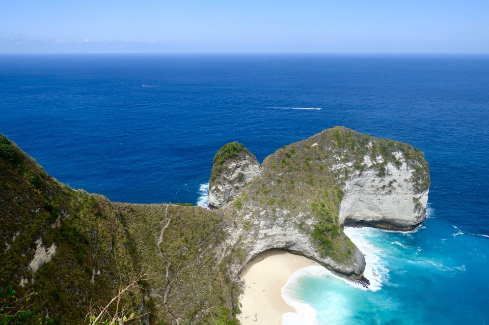 Indonesia - Lembongan island - T-Rex og Kelingking Beach