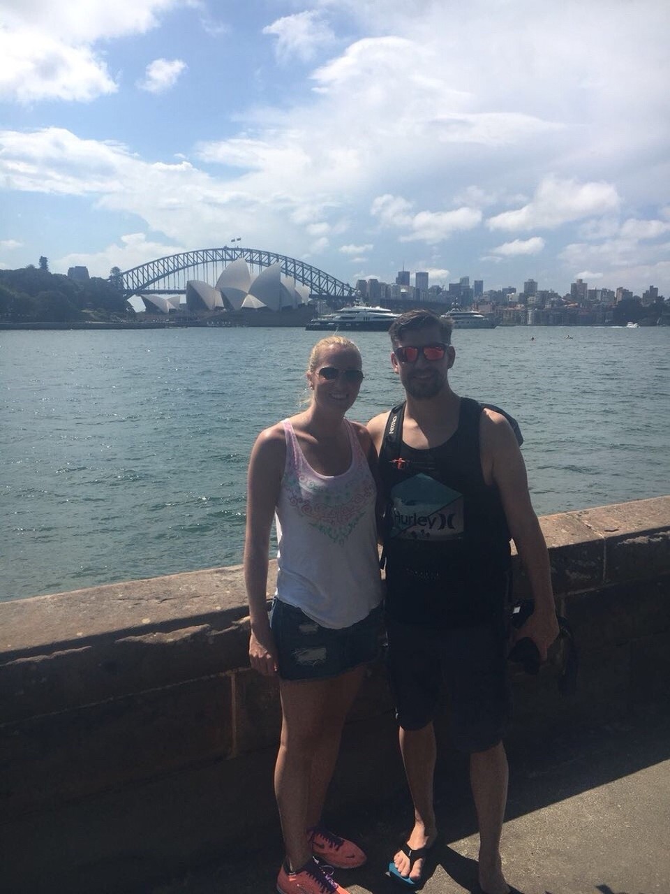 Australien - Sydney - Blick auf die Oper aus dem Botanischen Garten