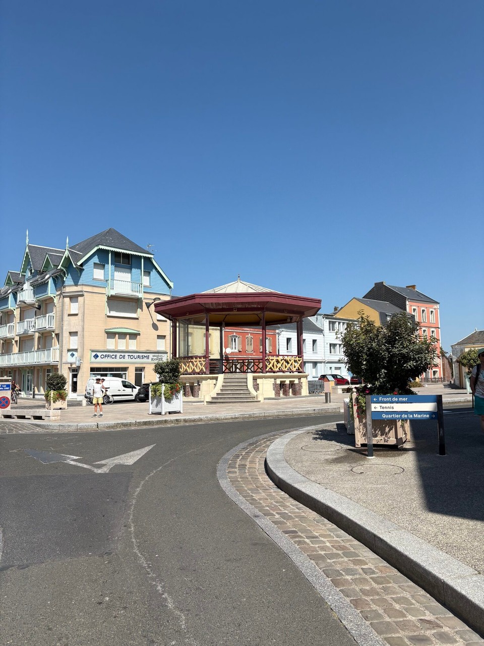 Frankreich - Cayeux-sur-Mer - Der Stadtkern