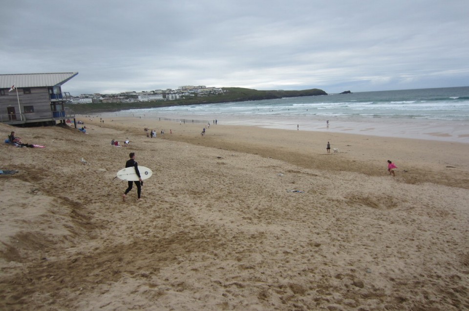 Vereinigtes Königreich - Newquay - Newquay's Surfstrand 