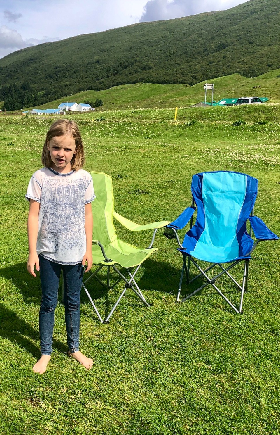 Island - Sveitarfélagið Hornafjörður - Da heisst es erst einmal in Ruhe spielen und frühstücken... Herrlich!