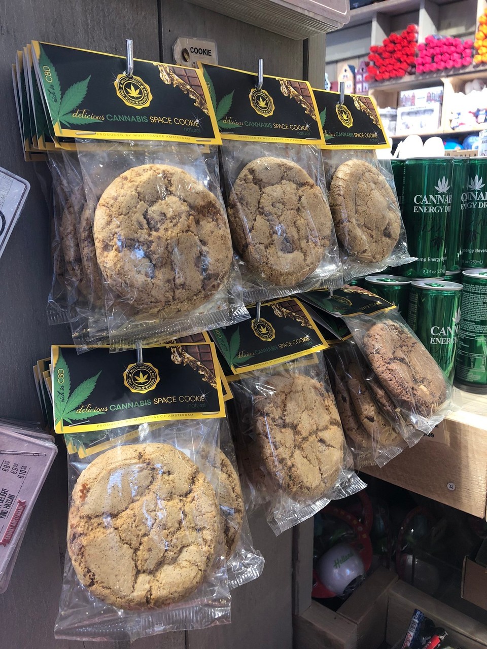 Netherlands - Amsterdam - Weed in everything at the stores😂