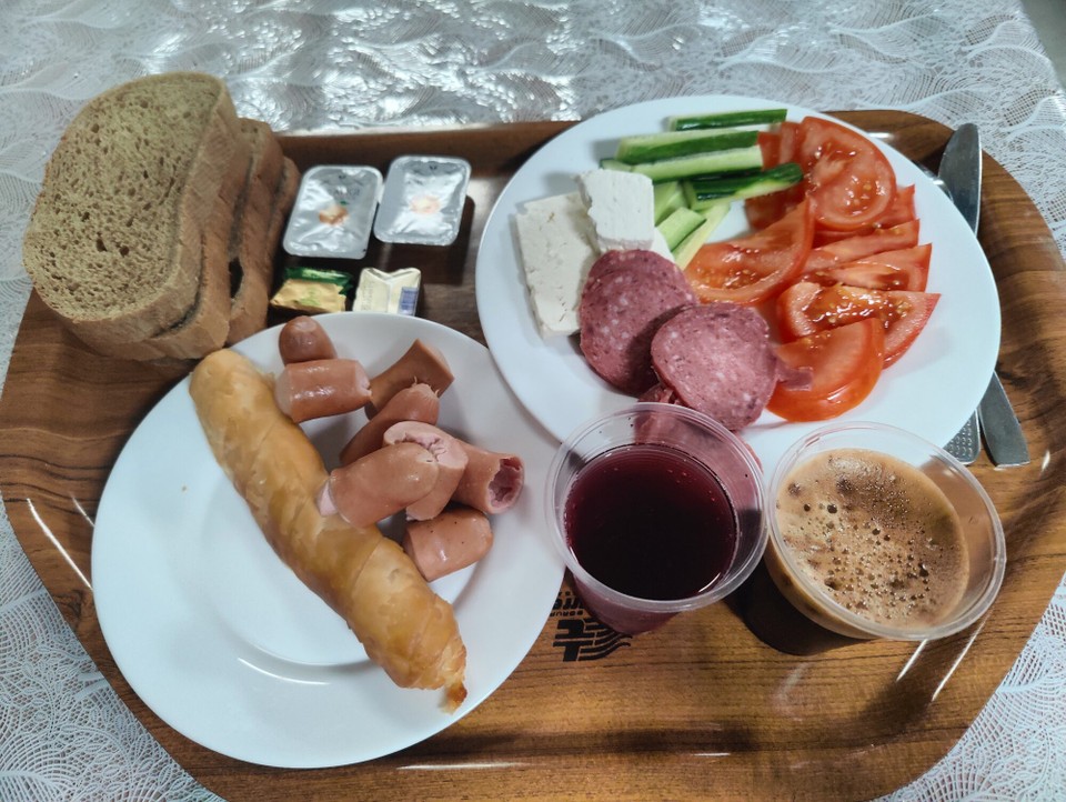 Georgien - Batumi - Frühstück