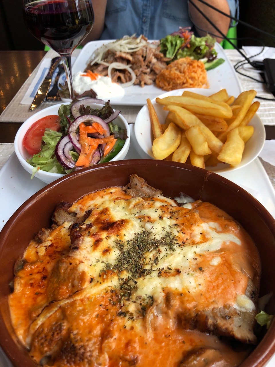 Deutschland - Grömitz - Lecker… und ein Ouzo für „meine guten Freunde“ 😉
