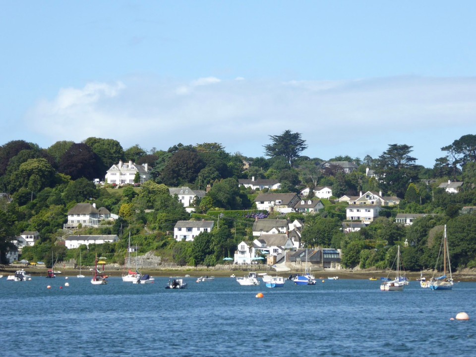 United Kingdom - St Austell - ….looking back on Helford…