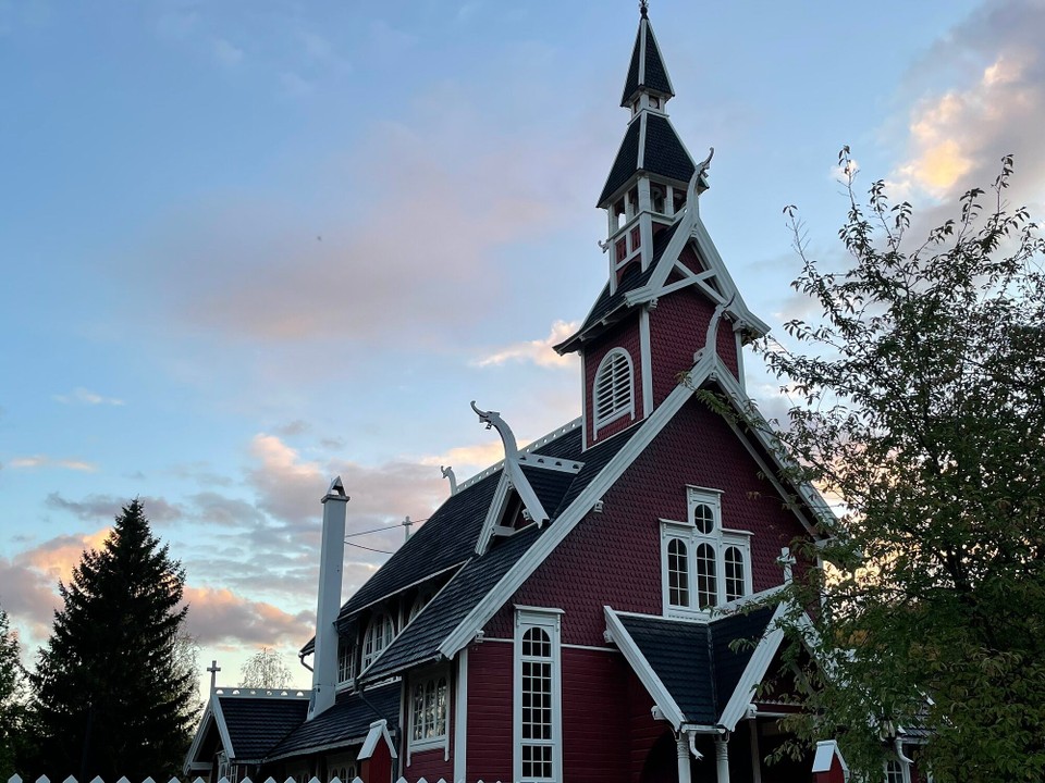 Finnland - Sevettijärvi - Kapelle von Neiden - 1902 eingeweiht 