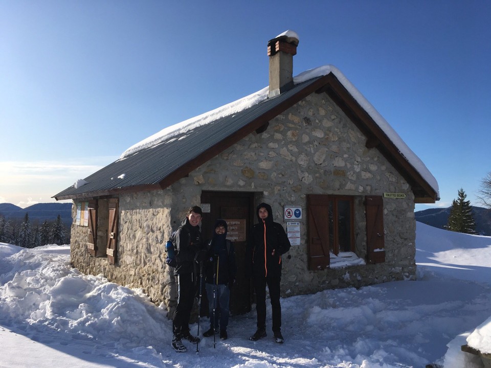Frankreich - Villard de Lans - Unsere Pausenhütte