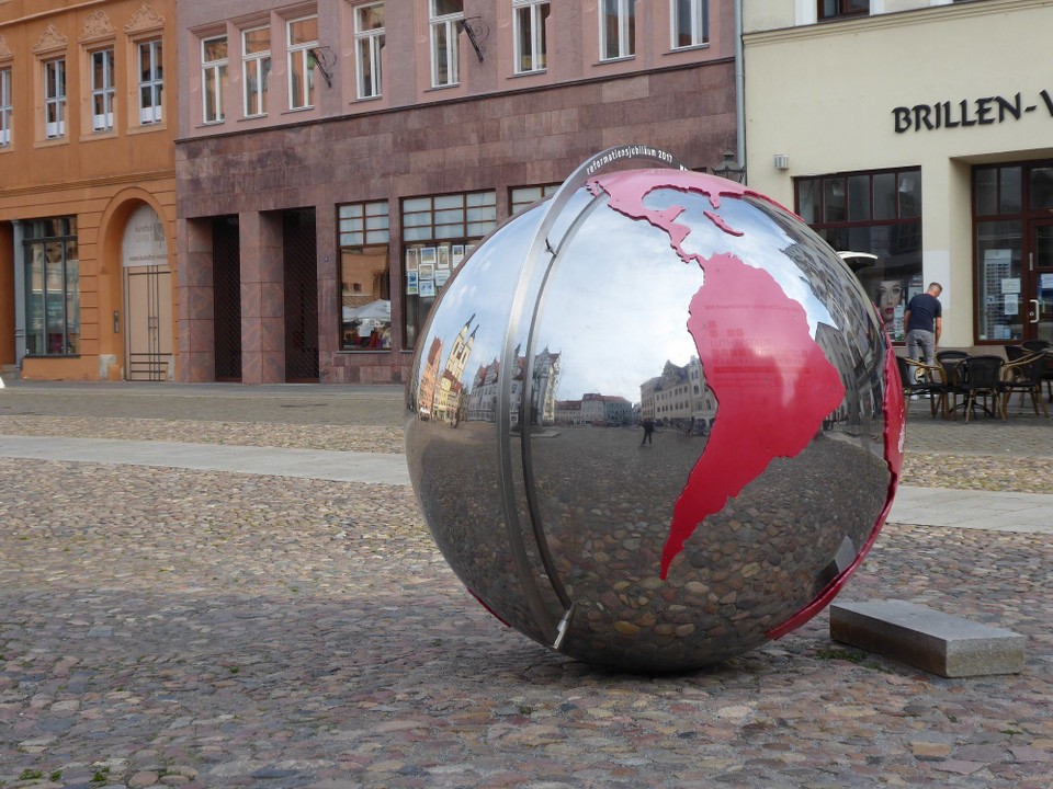 Deutschland - Lutherstadt Wittenberg - Mit Kunst im öffentlichen Raum