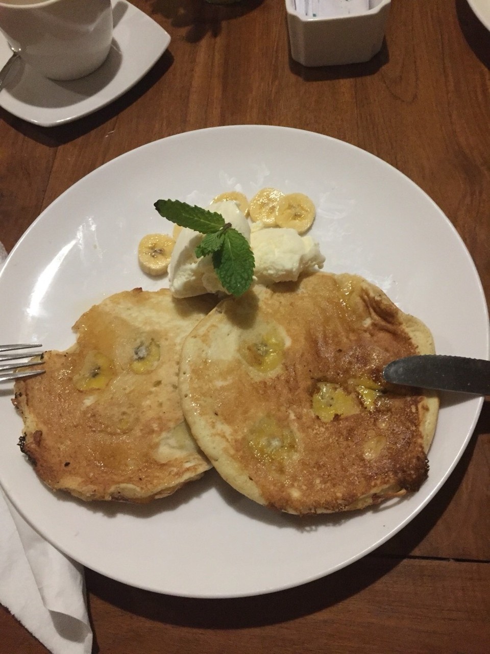 Indonesia - Monkey Forest - Bananapancake! (Omdat ik die vandaag nog niet had gehad 😁)