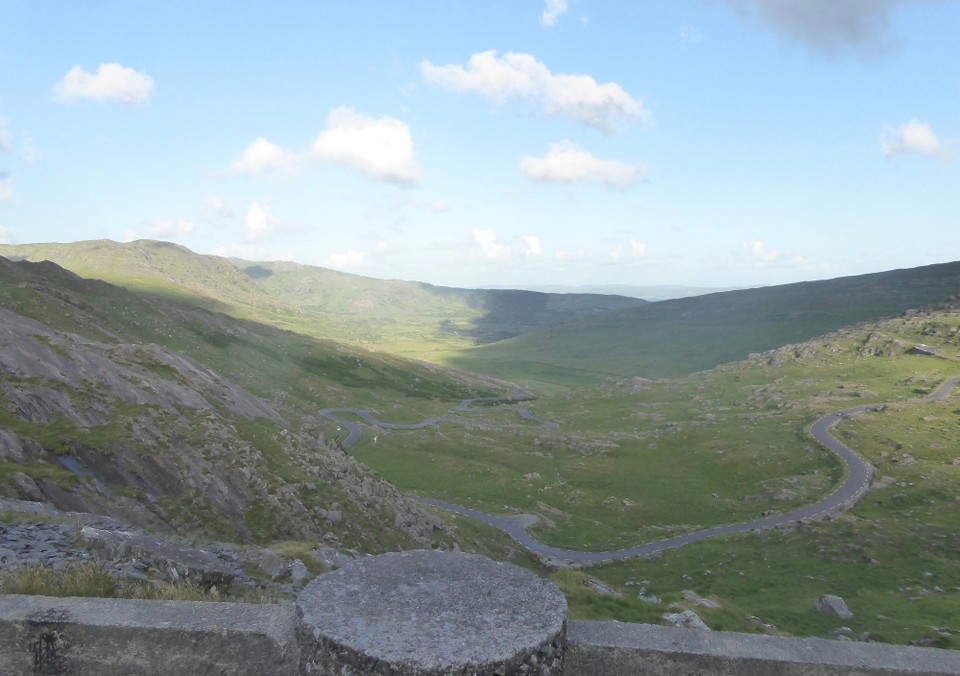 Ireland - Tuosist - The pass was created in 1847 as one of the famine relief projects. A much needed short cut, but as the road is so isolated and high, the conditions for the starving, cold workers must have been dreadful and it’s not hard to imagine people dying at the side of the road.