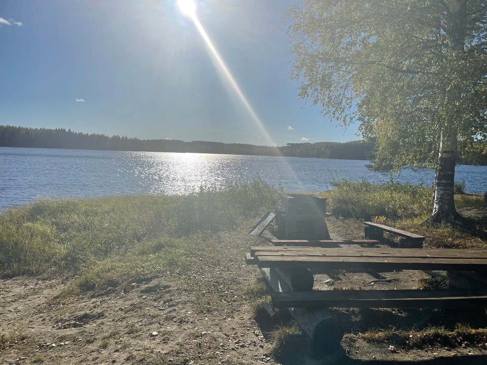 Finnland - Kuopio - Mittagspause in der Sonne 