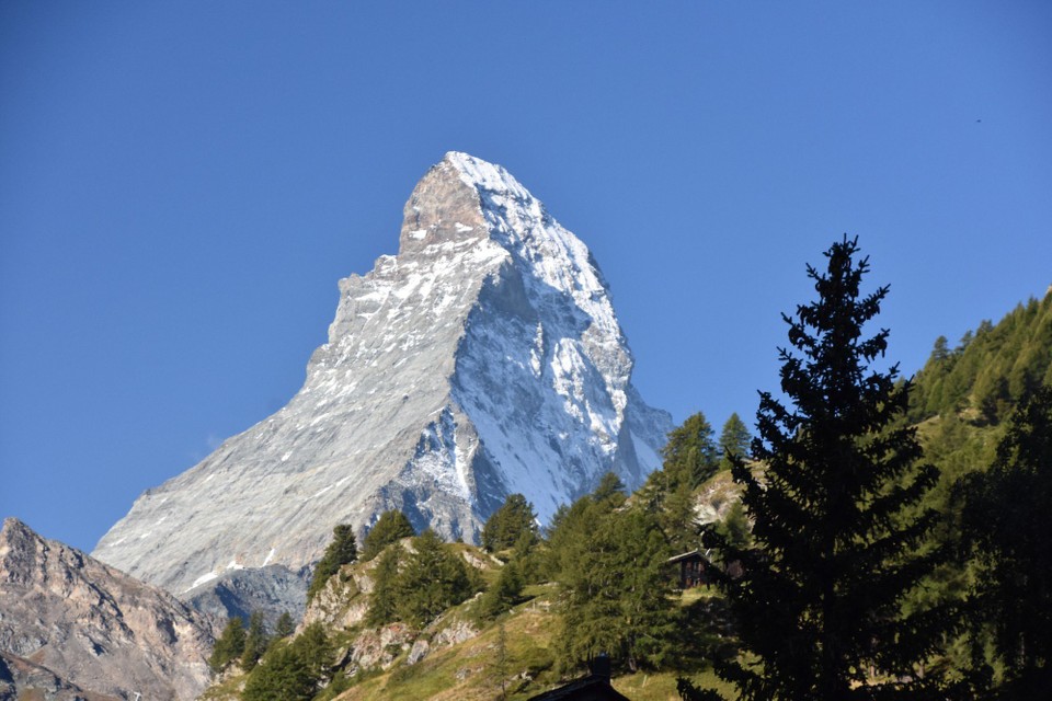 Schweiz - Zermatt - Matterhorn von Zermatt aus