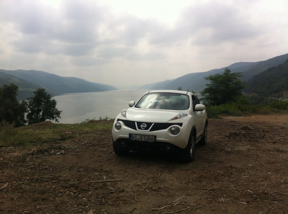 Rumänien - unbekannt - ...auch bis hierhin hat es der Nissan Juke geschafft.
