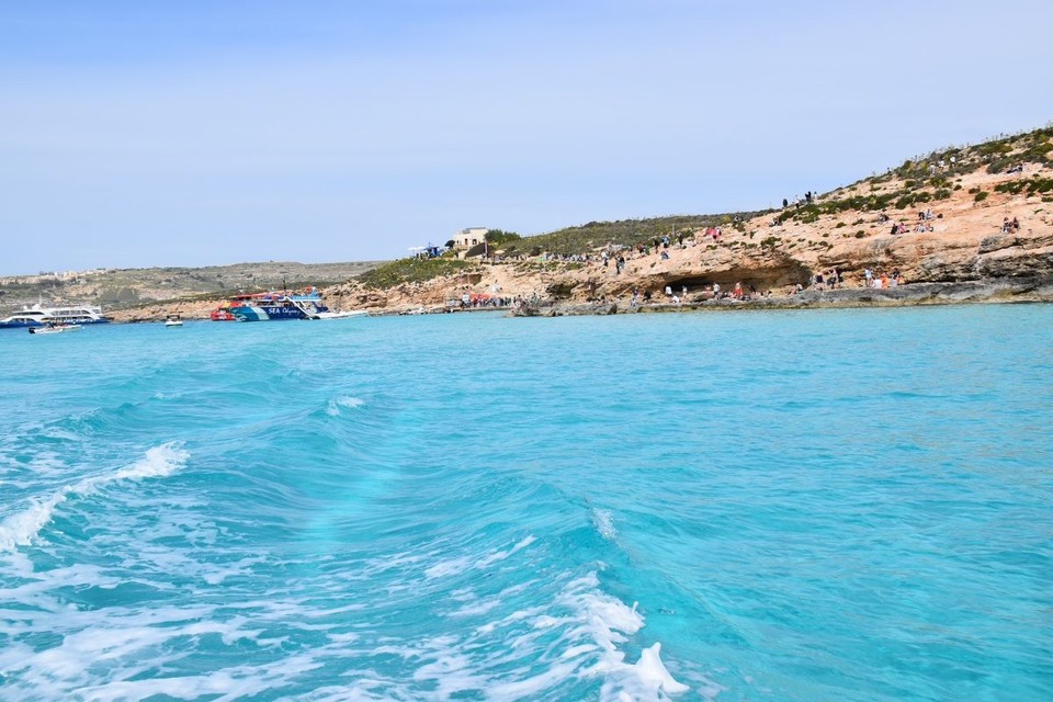 Malta - Marsaxlokk - 14:15 Uhr kam unser Boot für den Rückweg, wir haben noch eine kurze Tour in die Cave‘s gebucht.
