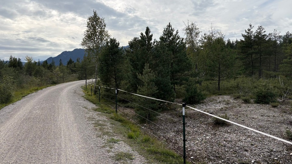 Österreich - Eben am Achensee - Schöner Radweg Richtung Lenggries 