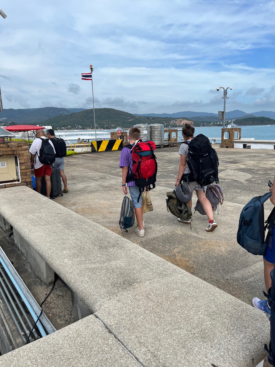 Thailand - Ko Samui - Wir haben so viel Gepäck…