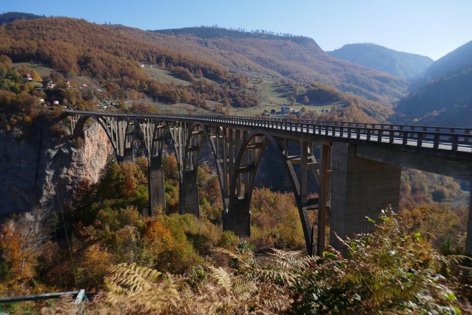 Montenegro - Đurđevića-Tara-Brücke - 
