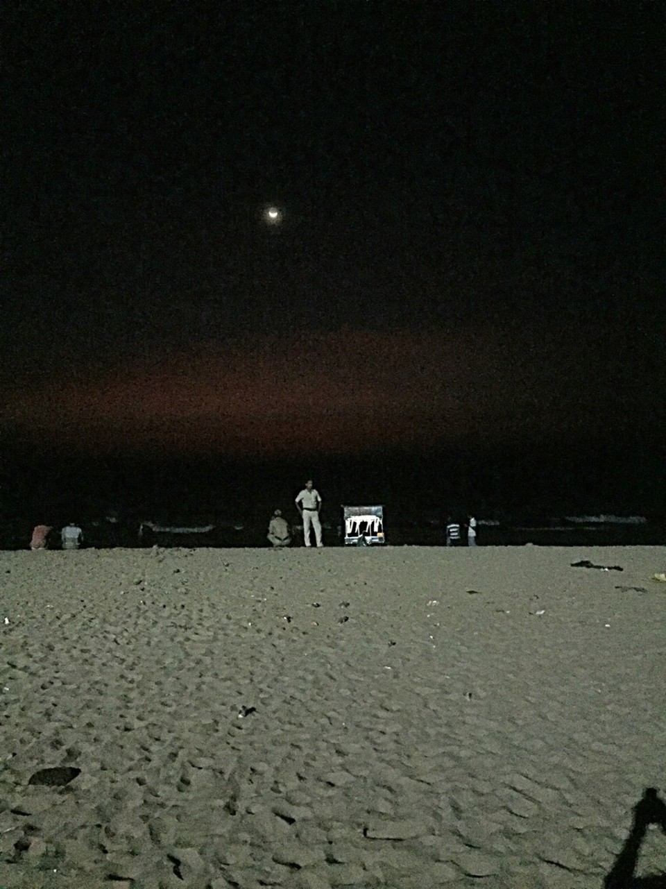 Indien - Gokarna - Der hängende Mond!