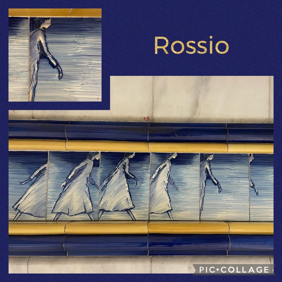 Portugal - Lissabon - Im Bahnhof Rossio! 
Wunderschön :0)