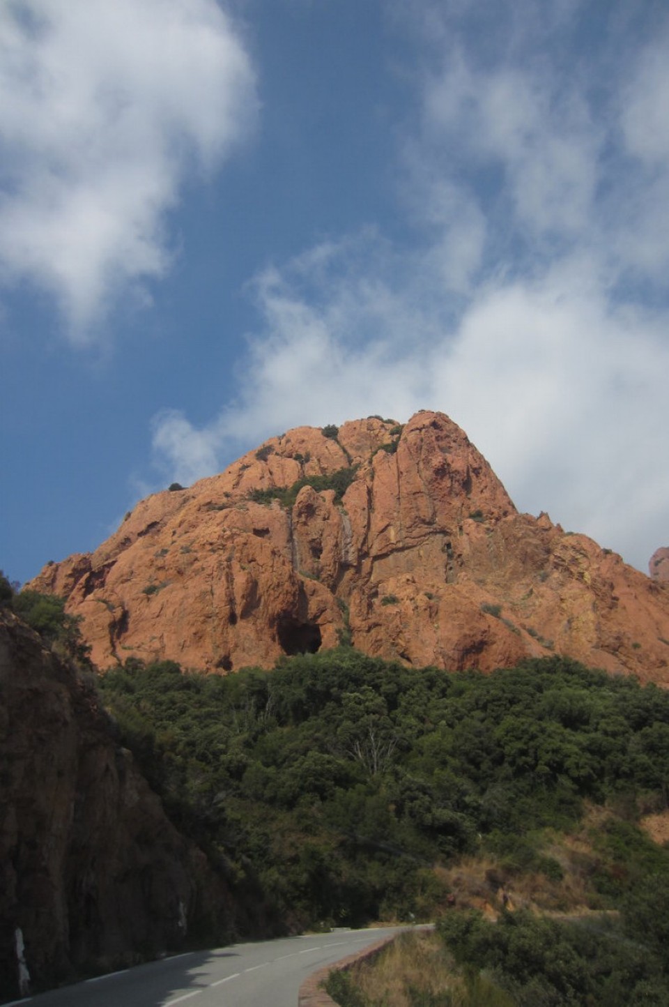 Frankreich - Saint-Raphaël - Küstenstraße nach Cannes, Esterel Gebirge