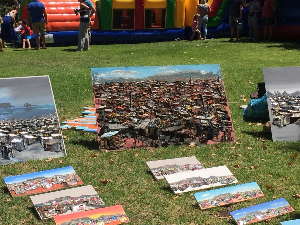 Südafrika - Stellenbosch - Marktgeschehen Familymarket Strllenbosch