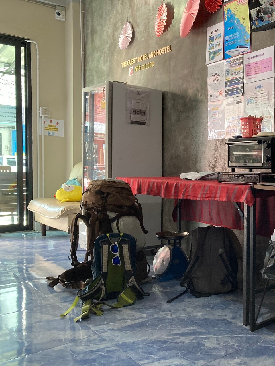 Thailand - Mueang Krabi - Rucksack ist gepackt, es kann weiter gehen 😃