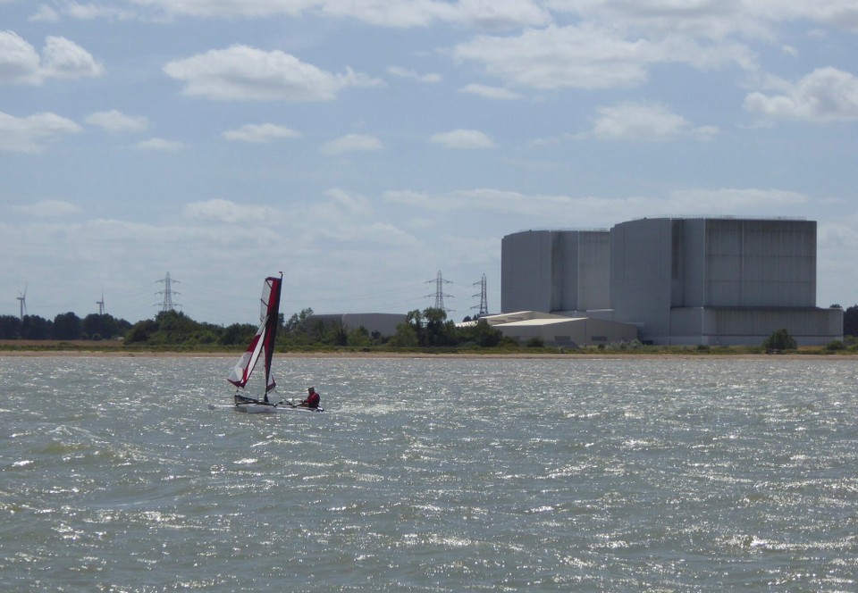 United Kingdom - Southminster - Entering the River Blackwater.