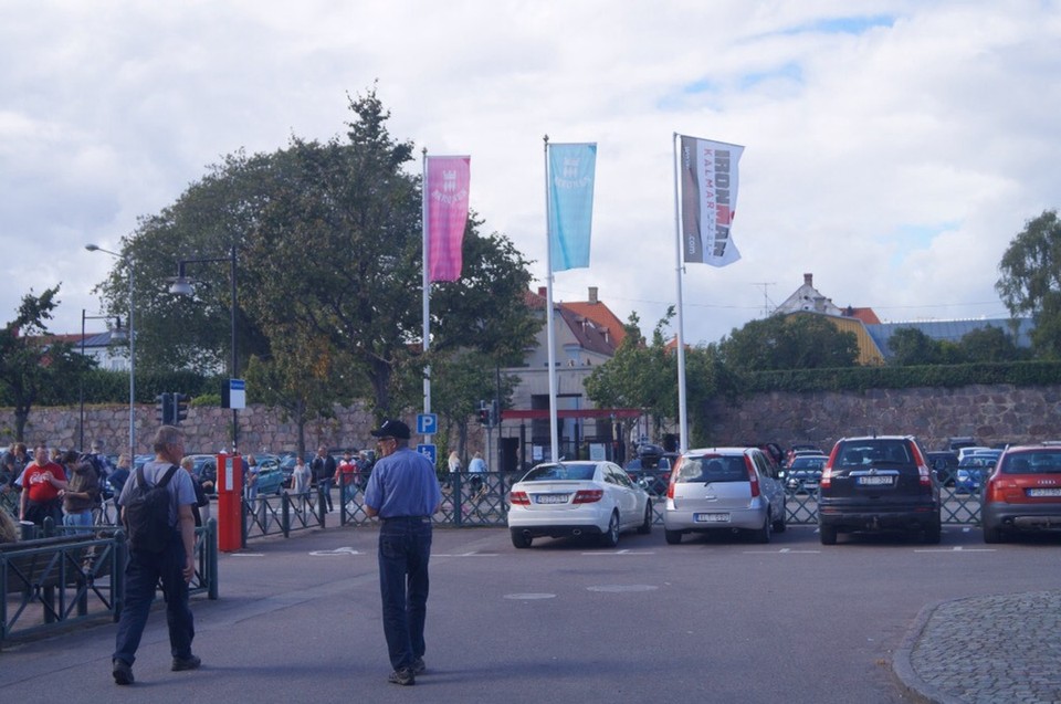 Schweden - Kalmar - Dahinter die Altstadt, sehnswert.