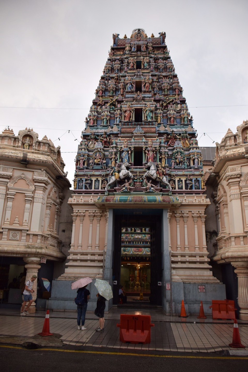 Malaysia - Kuala Lumpur - Hindutempel Sri Maha Mariamman Temple