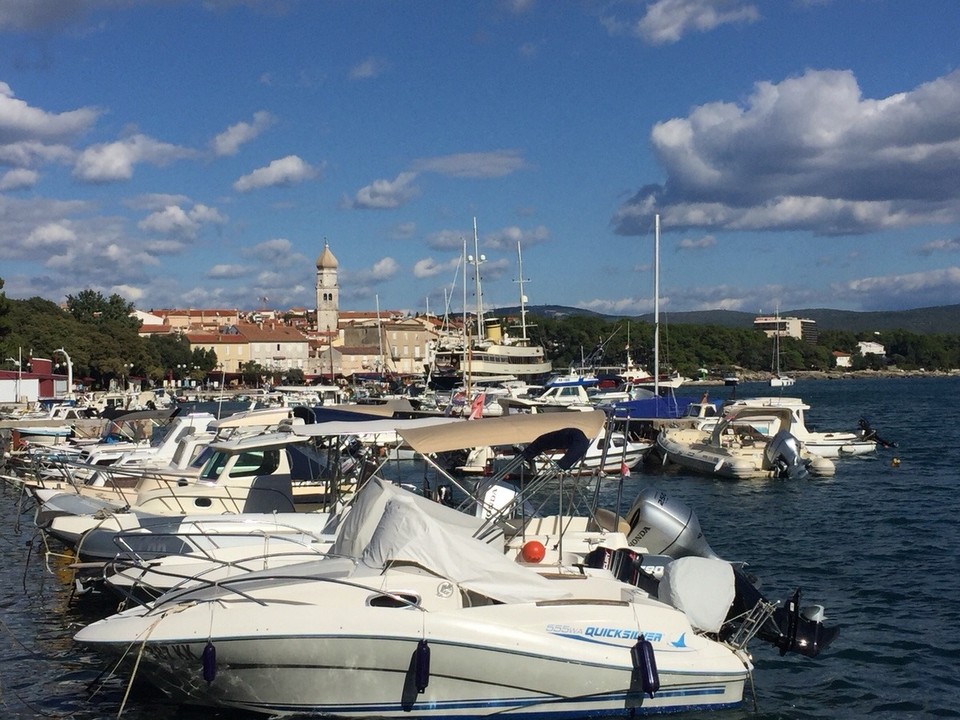 Kroatien - Krk - Hafen Krk