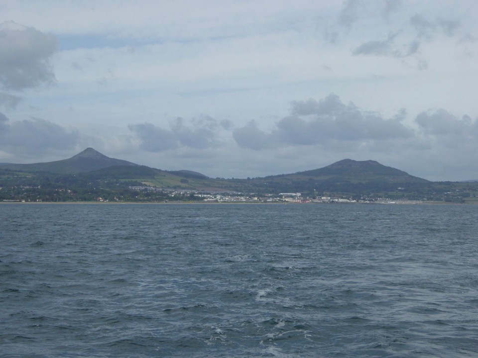 Ireland - Arklow - The Sugarloaf and Little Sugarloaf.