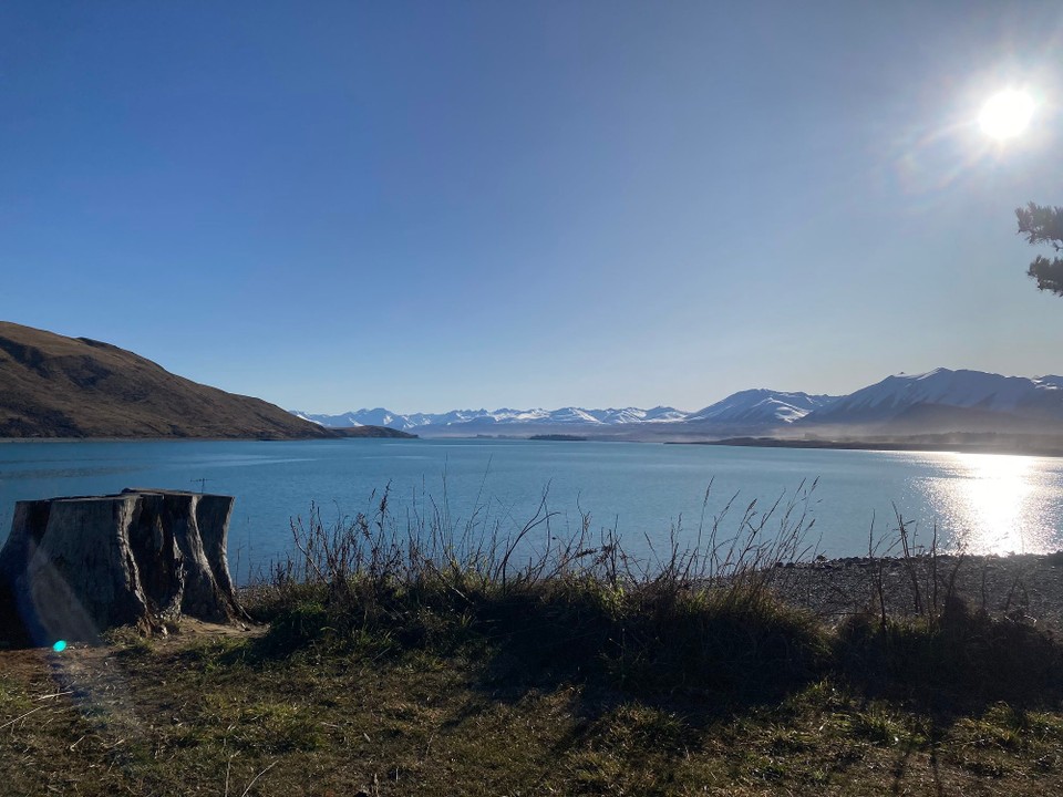 Neuseeland - Lake Tekapo - Guten Morgen, die Sonne lacht uns heute wieder in den Tag 😊