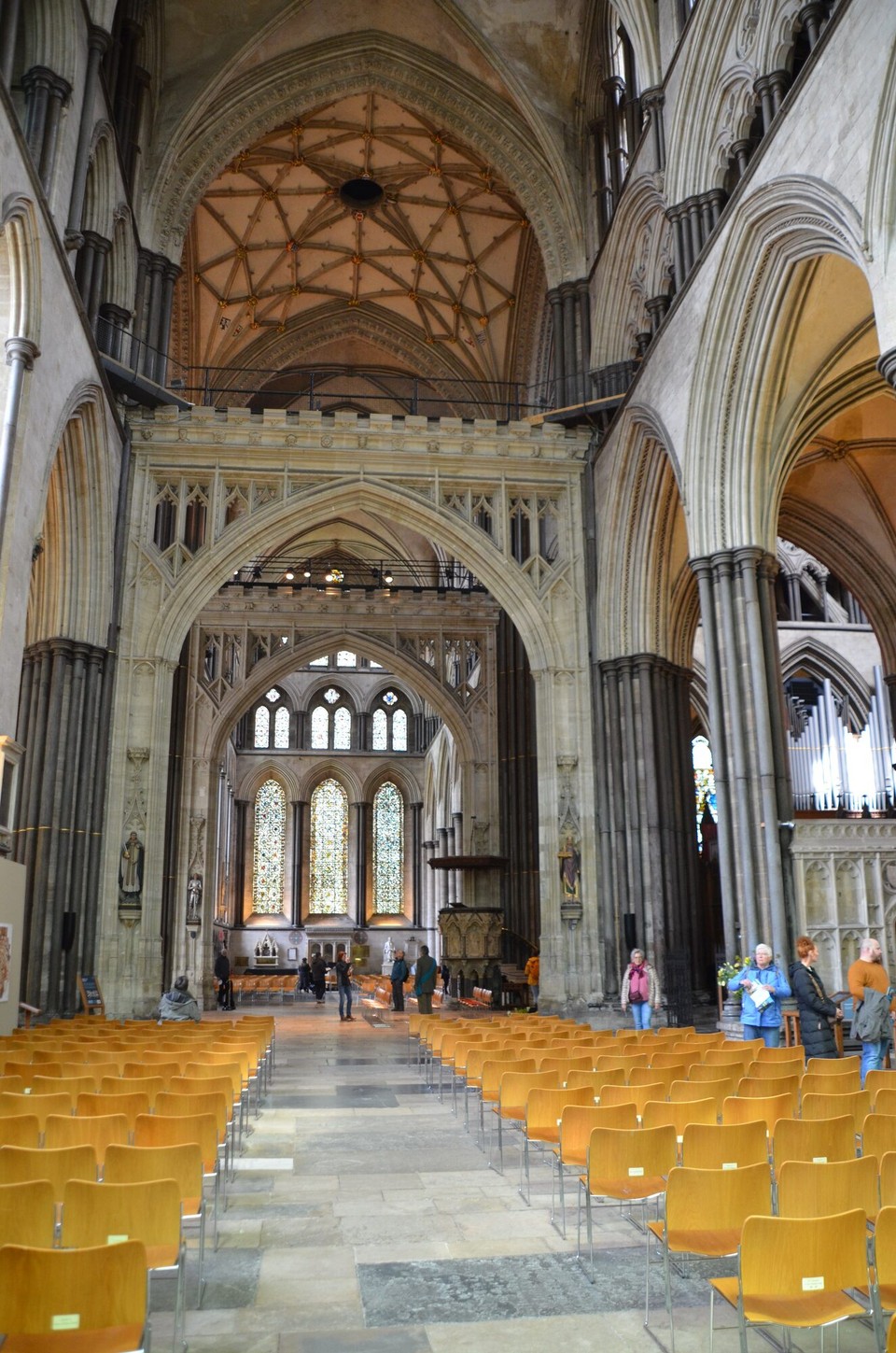 Vereinigtes Königreich - Southampton - Salisbury Kathedral Querscheff