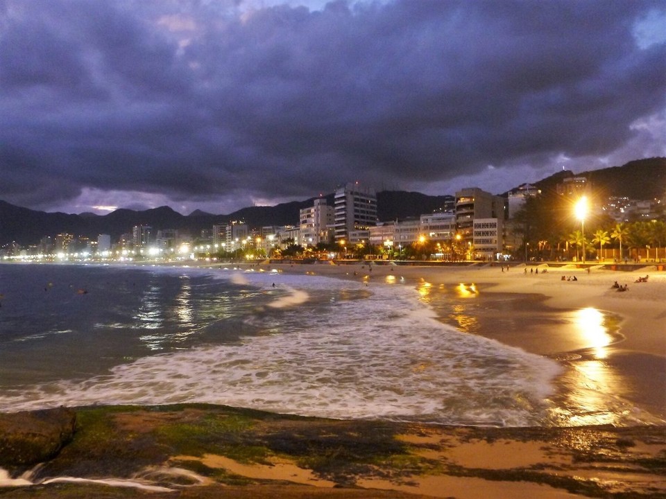 Brasilien - Rio de Janeiro - Strand von Ipanema