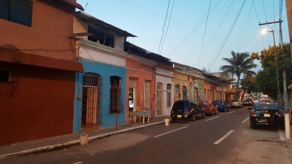 Mexiko - Veracruz - Viele bunte Häuser...